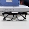 6931fe573a89a121ed54e77b Gucci 2025 New Arrival Women's Woven Art Close-Leg Frame Black Optical Glasses with Classic Red-Green Band, Fashionable Eyewear for Men and Women