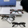 6931fe573a89a121ed54e77d Gucci 2025 New Arrival Women's Woven Art Close-Leg Frame Black Optical Glasses with Classic Red-Green Band, Fashionable Eyewear for Men and Women