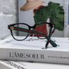 6931fe573a89a121ed54e781 Gucci 2025 New Arrival Women's Woven Art Close-up Frame Black Fashion Sunglasses with Classic Red and Green Band