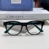 6931fe583a89a121ed54e785 Gucci 2025 New Arrival Women's Woven Art Close-up Frame Black Fashion Sunglasses with Classic Red and Green Band