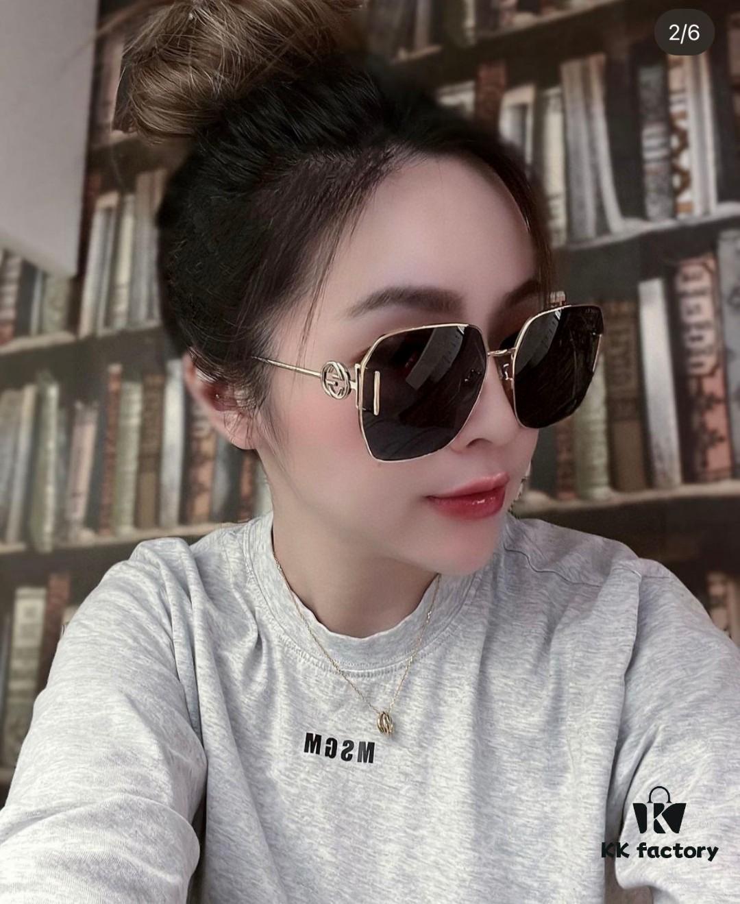 6931fe593a89a121ed54e794 Gucci 2025 New Arrival Fashion Retro Stylish Comfortable Metal Avant-Garde Unisex Sunglasses 1207SA