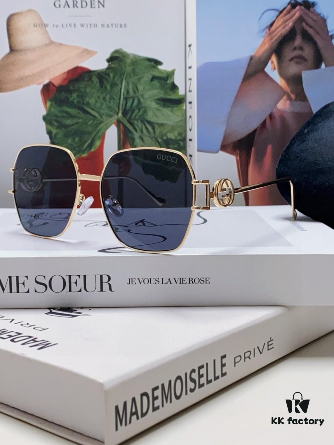 6931fe593a89a121ed54e796 Gucci 2025 New Arrival Fashion Retro Stylish Comfortable Metal Avant-Garde Unisex Sunglasses 1207SA