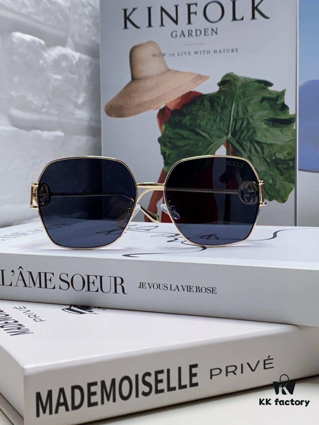 6931fe593a89a121ed54e797 Gucci 2025 New Arrival Fashion Retro Stylish Comfortable Metal Avant-Garde Unisex Sunglasses 1207SA