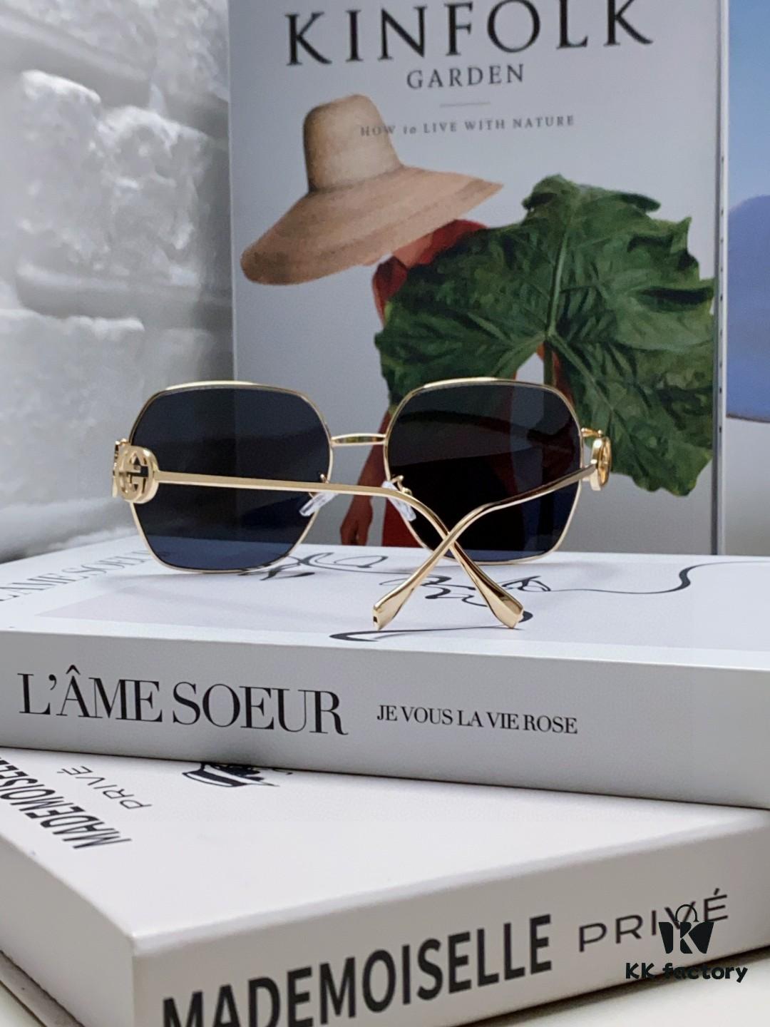 6931fe593a89a121ed54e798 Gucci 2025 New Arrival Fashion Retro Stylish Comfortable Metal Avant-Garde Unisex Sunglasses 1207SA