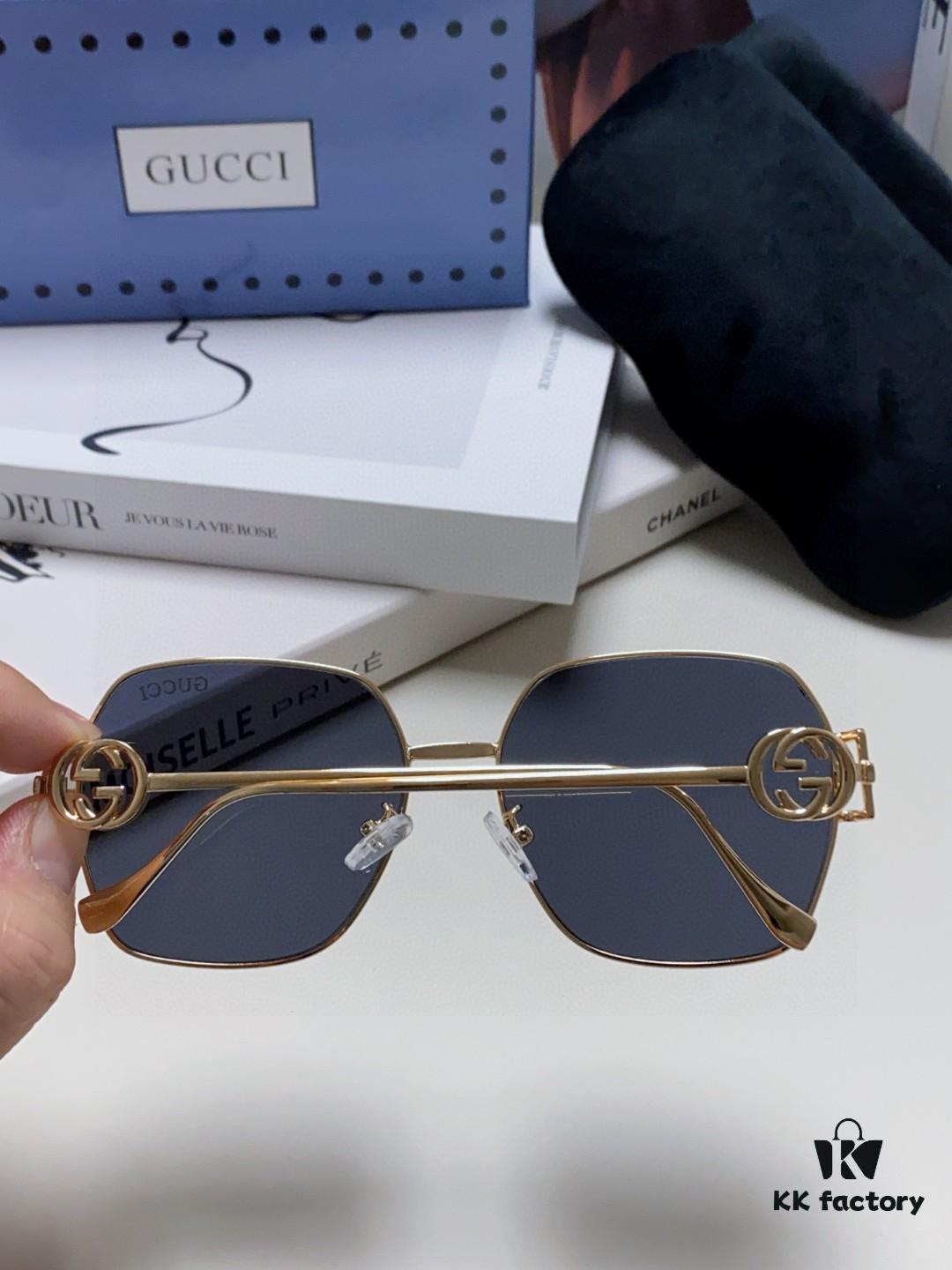 6931fe593a89a121ed54e79a Gucci 2025 New Arrival Fashion Retro Stylish Comfortable Metal Avant-Garde Unisex Sunglasses 1207SA