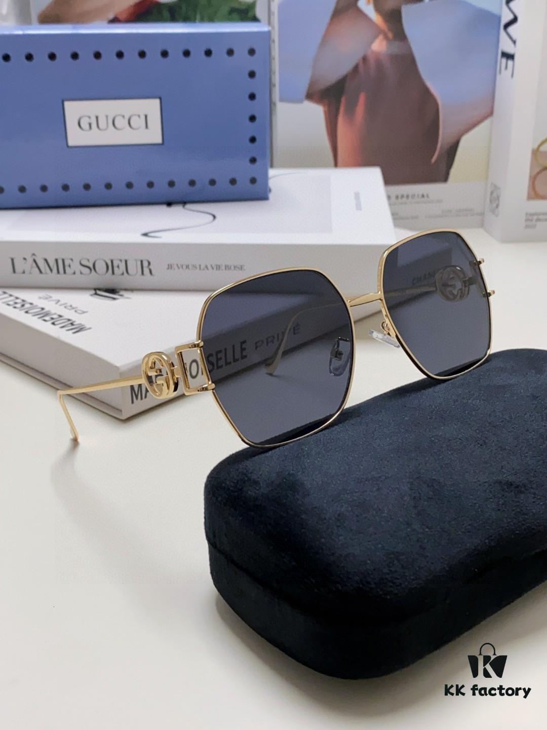 6931fe593a89a121ed54e79d Gucci 2025 New Arrival Fashion Retro Stylish Comfortable Metal Avant-Garde Unisex Sunglasses 1207SA