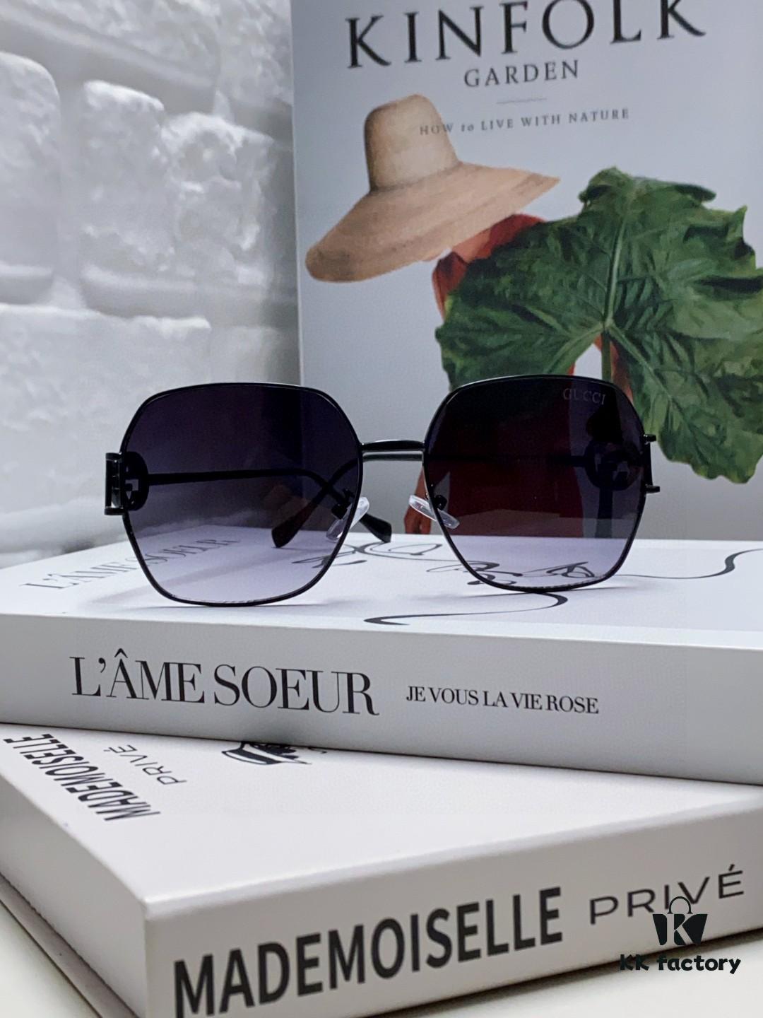 6931fe5b3a89a121ed54e7b6 Gucci 2025 New Arrival Fashion Retro Unisex Sunglasses with Metal Frame, Stylish and Comfortable Avant-Garde Design