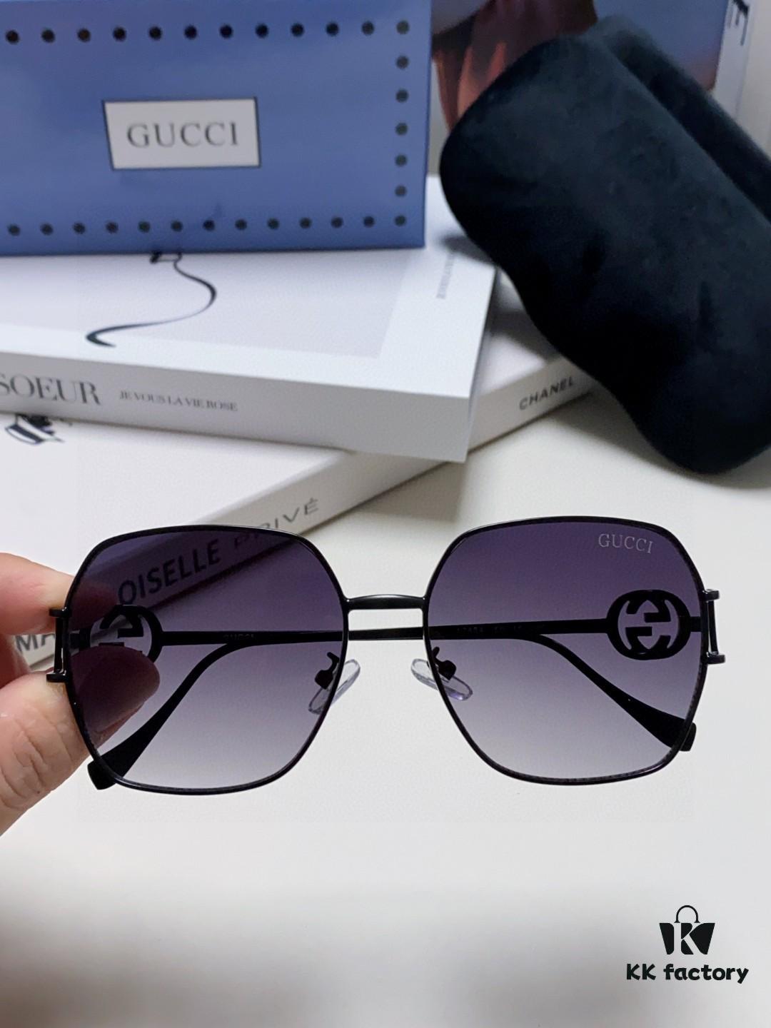 6931fe5b3a89a121ed54e7b8 Gucci 2025 New Arrival Fashion Retro Unisex Sunglasses with Metal Frame, Stylish and Comfortable Avant-Garde Design