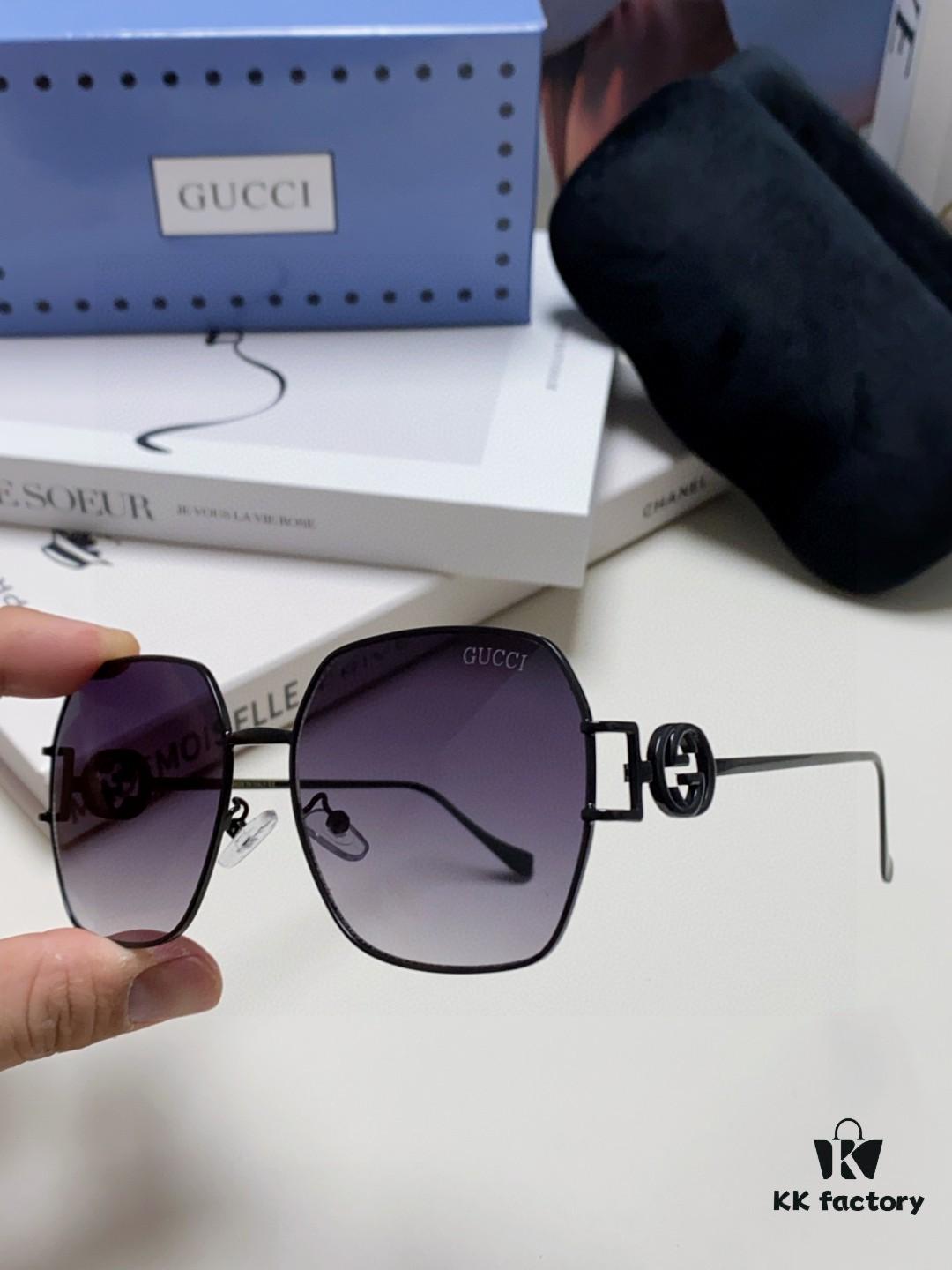 6931fe5c3a89a121ed54e7ba Gucci 2025 New Arrival Fashion Retro Unisex Sunglasses with Metal Frame, Stylish and Comfortable Avant-Garde Design