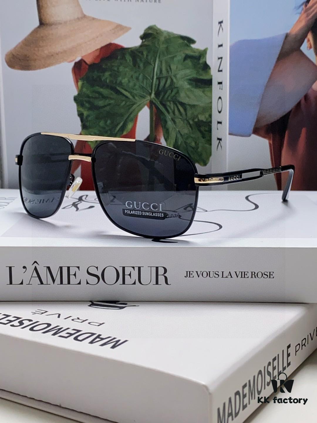 6931fe5f3a89a121ed54e7e7 Gucci 2025 New Arrival Men's Sunglasses, Polarized UV-Protective Driving Glasses with Blue Inner Coating, Premium Style for Driving, Fishing and Outdoor Use