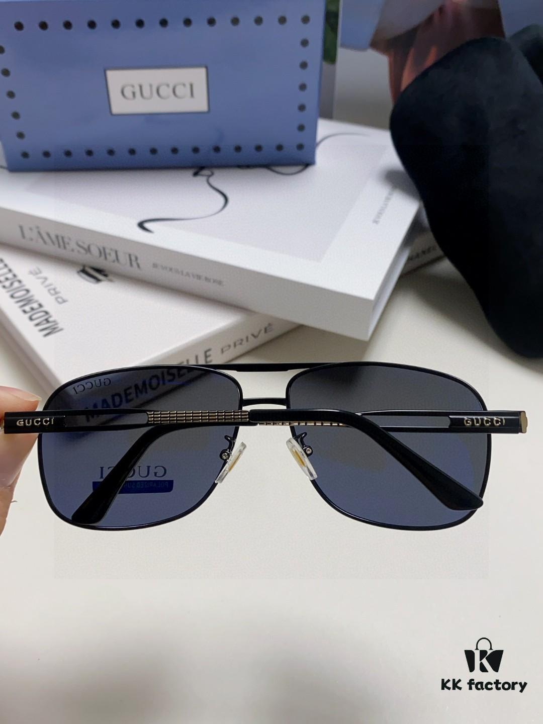 6931fe5f3a89a121ed54e7eb Gucci 2025 New Arrival Men's Sunglasses, Polarized UV-Protective Driving Glasses with Blue Inner Coating, Premium Style for Driving, Fishing and Outdoor Use