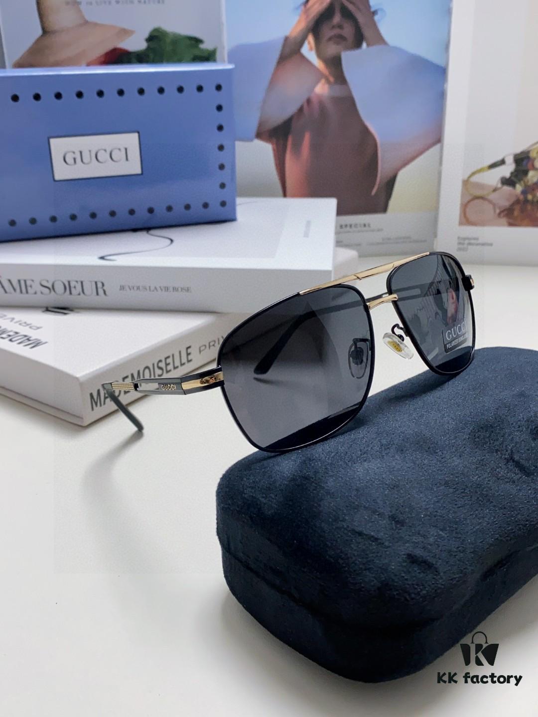 6931fe603a89a121ed54e7ee Gucci 2025 New Arrival Men's Sunglasses, Polarized UV-Protective Driving Glasses with Blue Inner Coating, Premium Style for Driving, Fishing and Outdoor Use