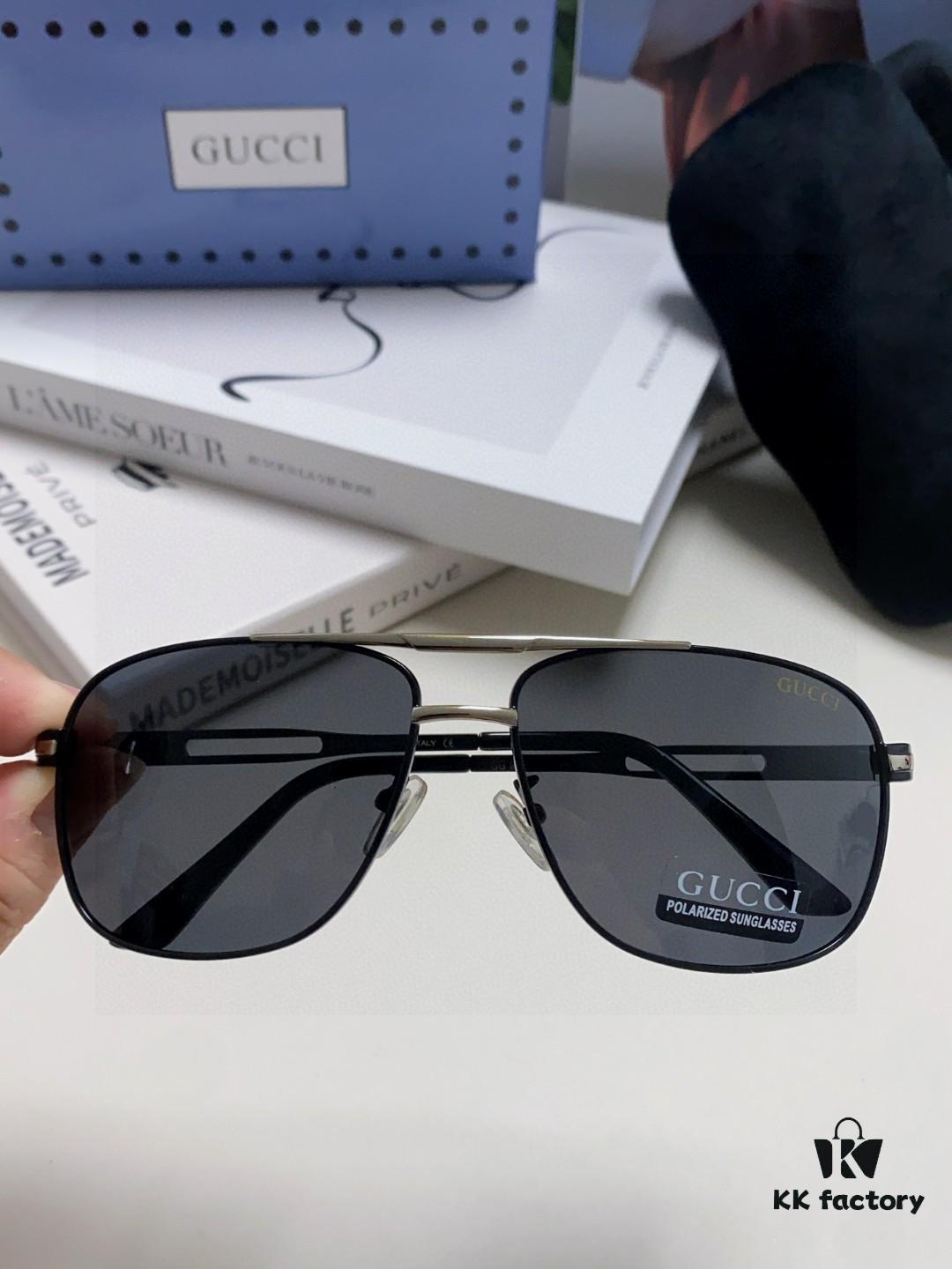 6931fe603a89a121ed54e7f4 Gucci 2025 New Arrival Men's Sunglasses, Polarized UV-Protective Driving Glasses for Men, Blue Mirror Coating, Premium Style