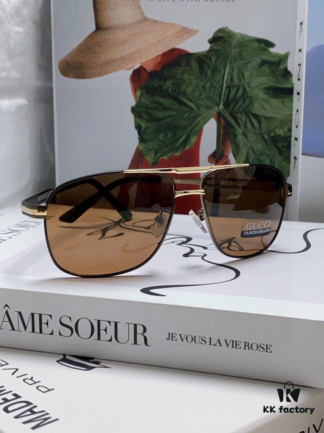 6931fe613a89a121ed54e7fc Gucci 2025 New Arrival Men's Sunglasses, UV-Protective Polarized Driving Glasses for Men, Blue Inner Coating, Premium Style Eyewear