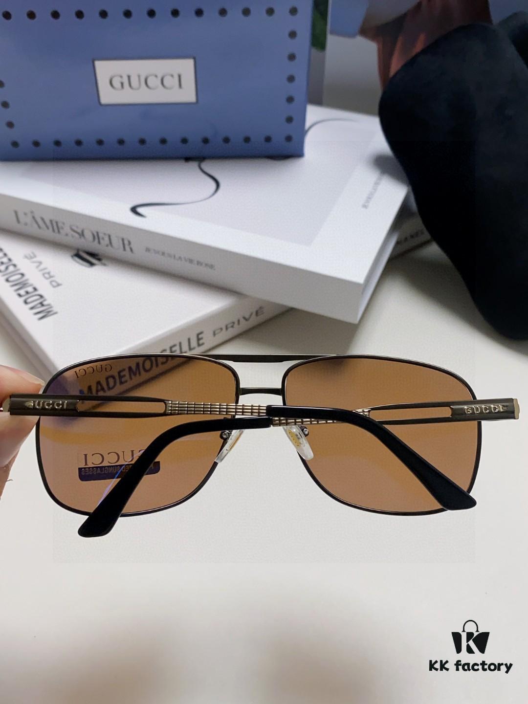 6931fe613a89a121ed54e7ff Gucci 2025 New Arrival Men's Sunglasses, UV-Protective Polarized Driving Glasses for Men, Blue Inner Coating, Premium Style Eyewear