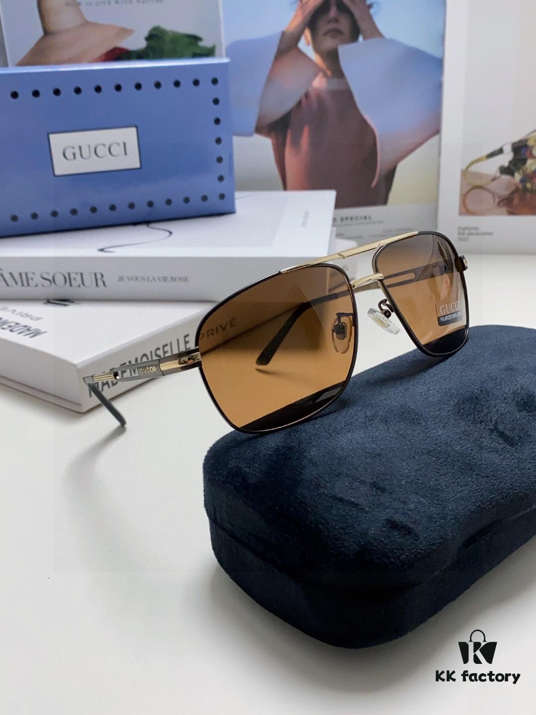 6931fe613a89a121ed54e802 Gucci 2025 New Arrival Men's Sunglasses, UV-Protective Polarized Driving Glasses for Men, Blue Inner Coating, Premium Style Eyewear