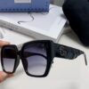 Gucci 2025 New Arrival Influencer Sunglasses for Women, Black Oversized Frame Polarized Sunglasses, Round Face Friendly Celebrity Style Unisex Sun Glasses