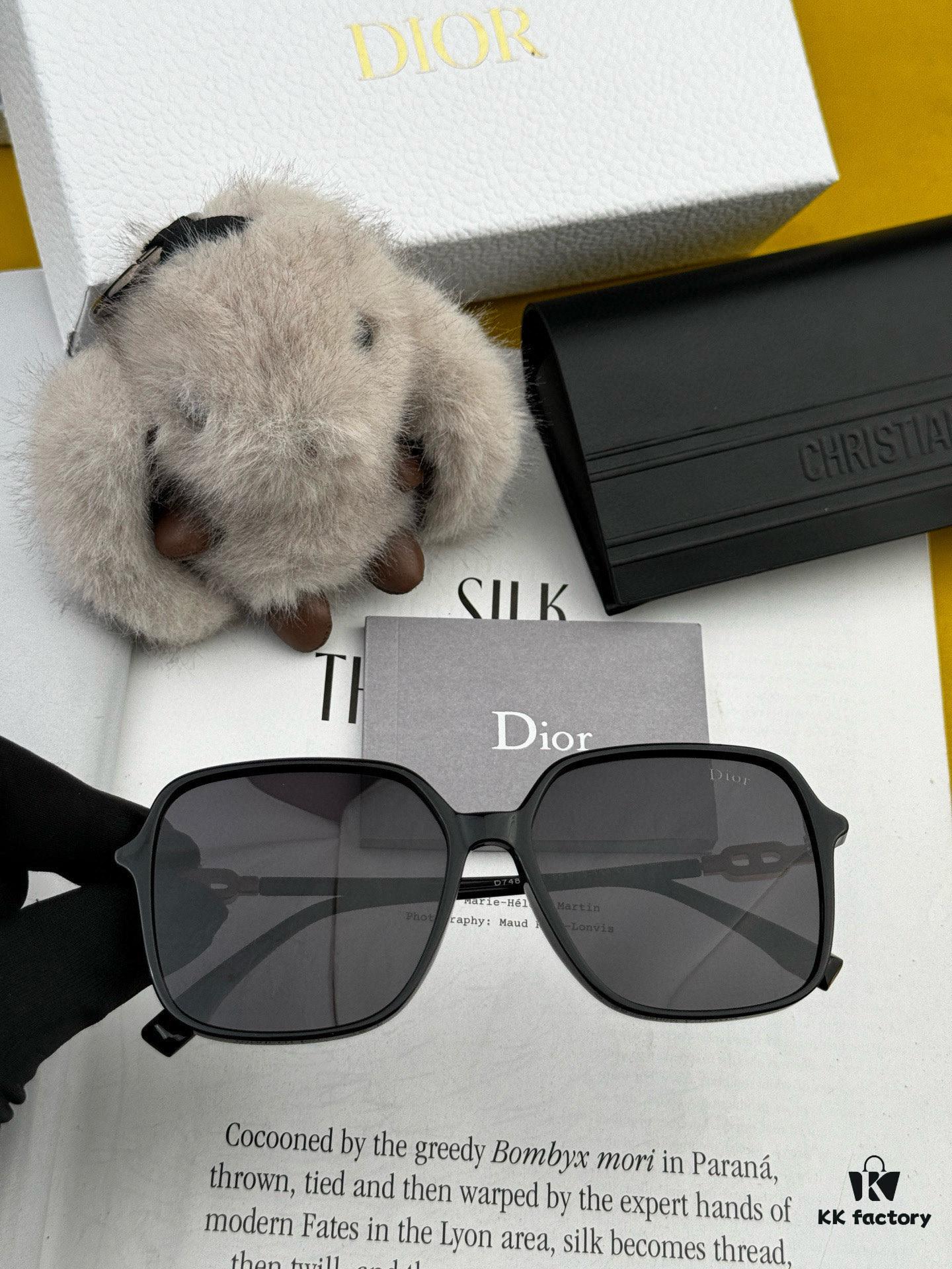 6931fe643a89a121ed54e825 DIOR 2025 Spring New Arrival Trendy Best-Selling Fashion Round Frame Polarized Sunglasses, High-Quality Lightweight TR Frame, Comfortable Wear, Influencer-Style Women's HD Thickened Polarized Sunglasses 🕶️