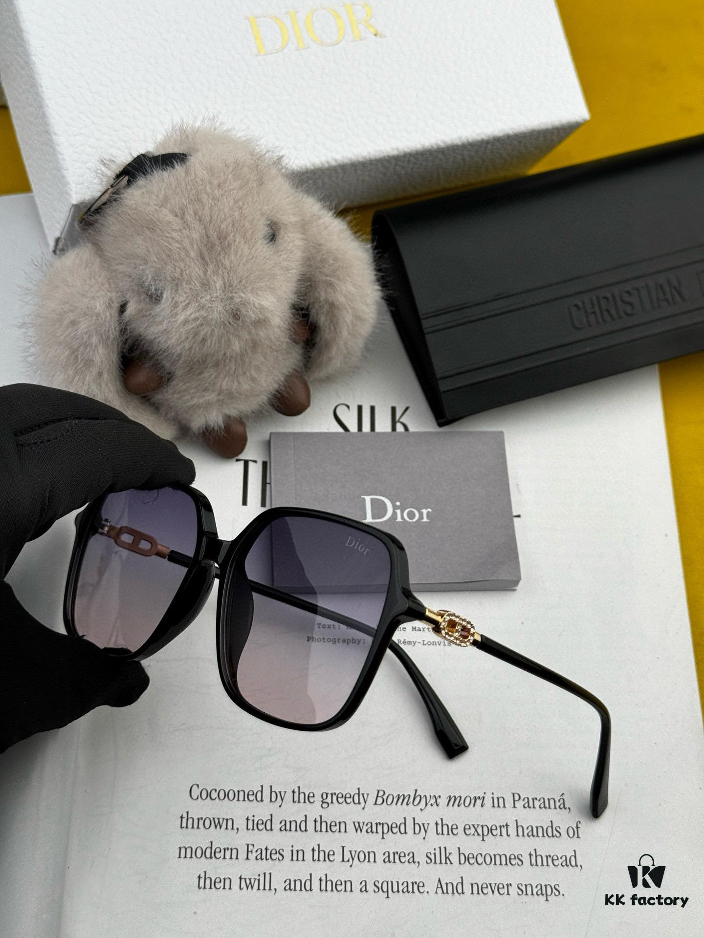6931fe643a89a121ed54e826 DIOR 2025 Spring New Arrival Trendy Best-Selling Fashion Round Frame Polarized Sunglasses, High-Quality Lightweight TR Frame, Comfortable Wear, Influencer-Style Women's HD Thickened Polarized Sunglasses 🕶️