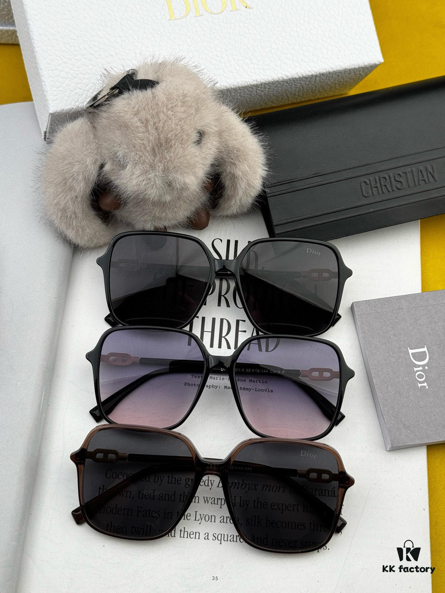 6931fe643a89a121ed54e829 DIOR 2025 Spring New Arrival Trendy Best-Selling Fashion Round Frame Polarized Sunglasses, High-Quality Lightweight TR Frame, Comfortable Wear, Influencer-Style Women's HD Thickened Polarized Sunglasses 🕶️