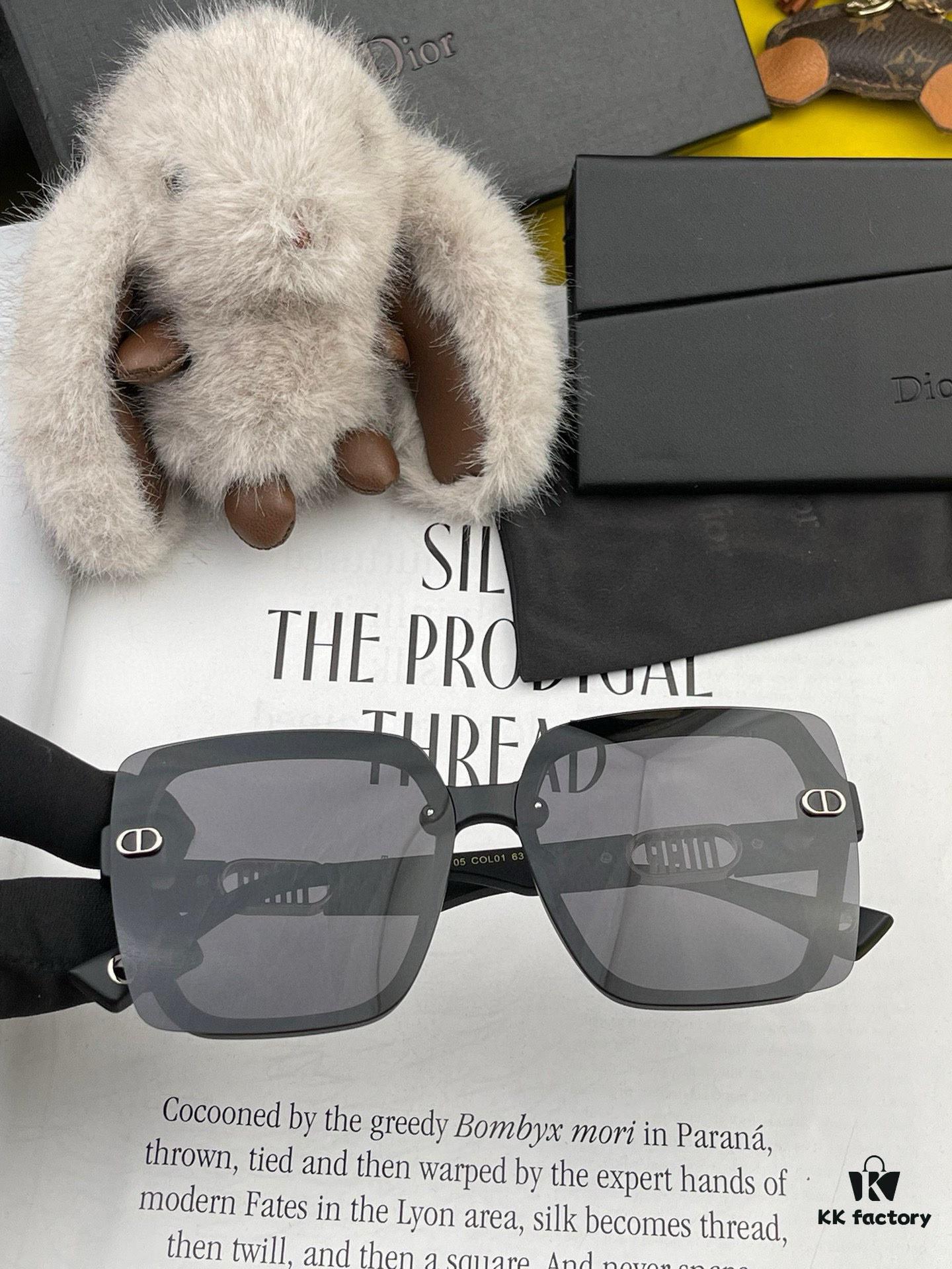 6931fe663a89a121ed54e83f DIOR 2025 Spring New Arrival Trendy Fashion Square Polarized Sunglasses High-Quality Comfortable Fit Influencer Style Women's HD Polarized Sunglasses with Premium TR Frame Model: CD5610