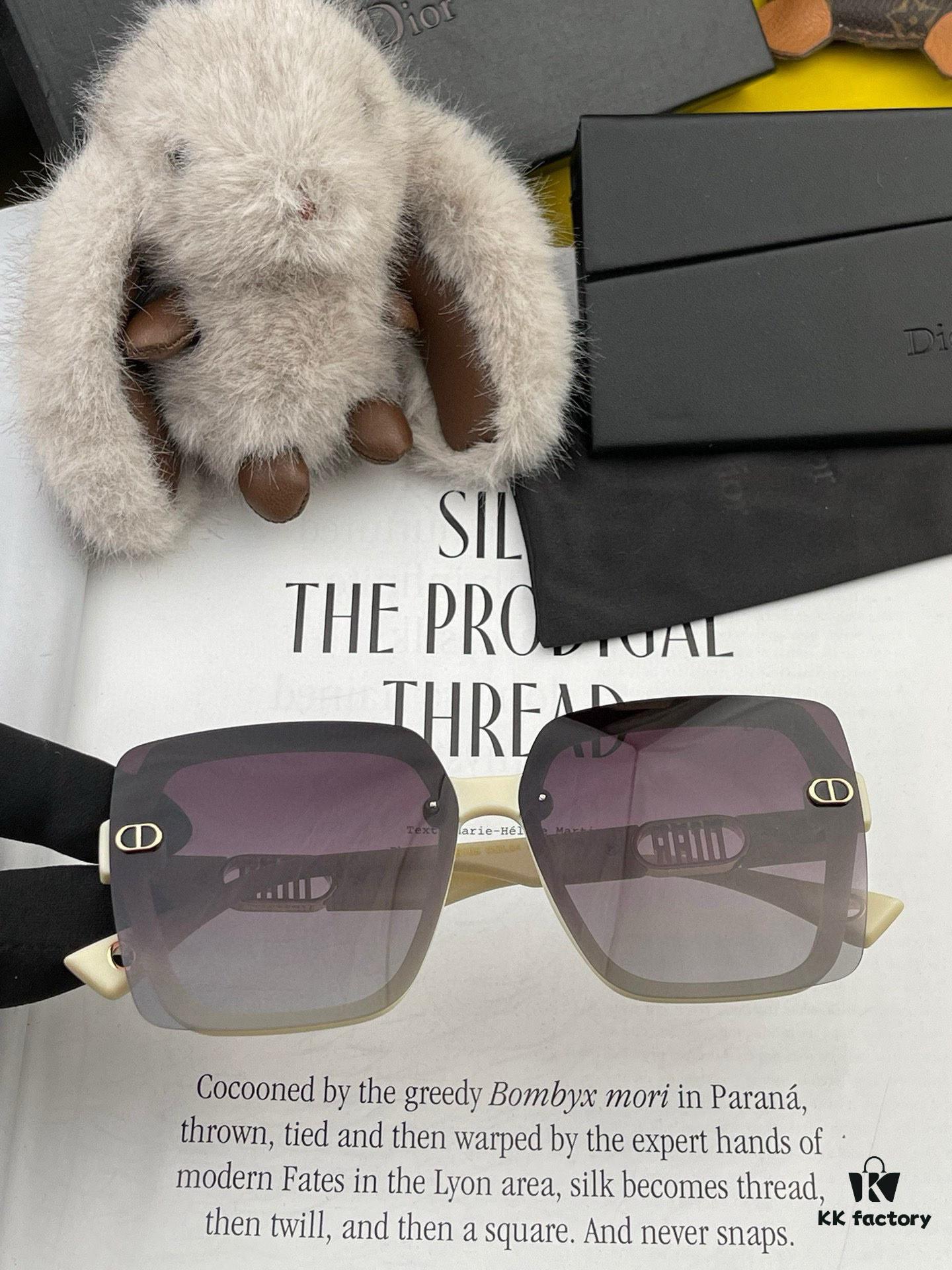 6931fe663a89a121ed54e840 DIOR 2025 Spring New Arrival Trendy Fashion Square Polarized Sunglasses High-Quality Comfortable Fit Influencer Style Women's HD Polarized Sunglasses with Premium TR Frame Model: CD5610