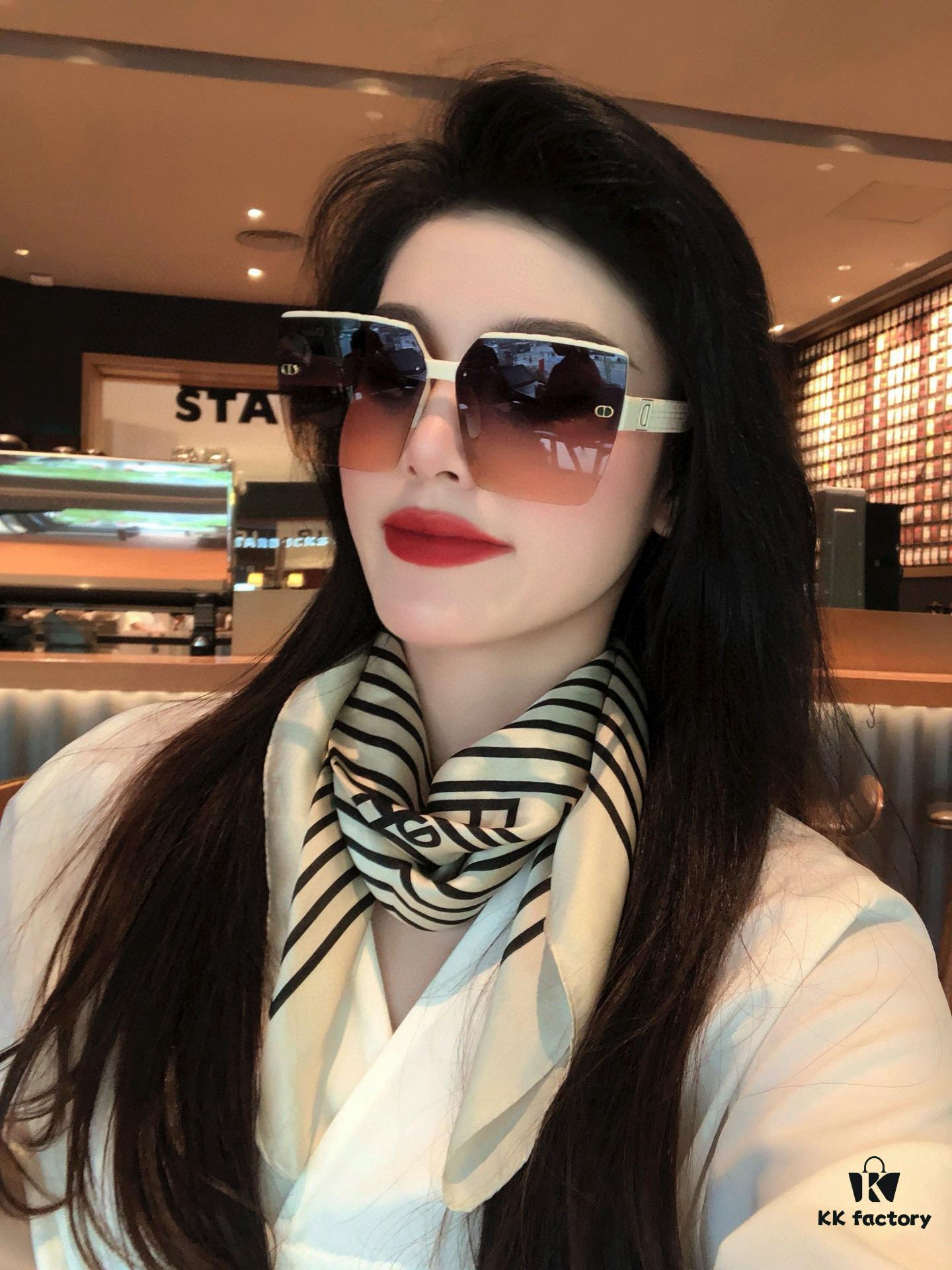 6931fe663a89a121ed54e846 【DIOR】2025 Spring New Arrival Trendy Fashion Square Sunglasses High Quality Comfortable Fit Influencer Popular Style Model: D9805