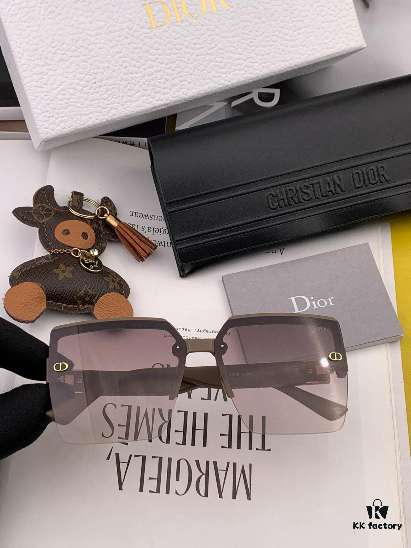 6931fe663a89a121ed54e849 【DIOR】2025 Spring New Arrival Trendy Fashion Square Sunglasses High Quality Comfortable Fit Influencer Popular Style Model: D9805