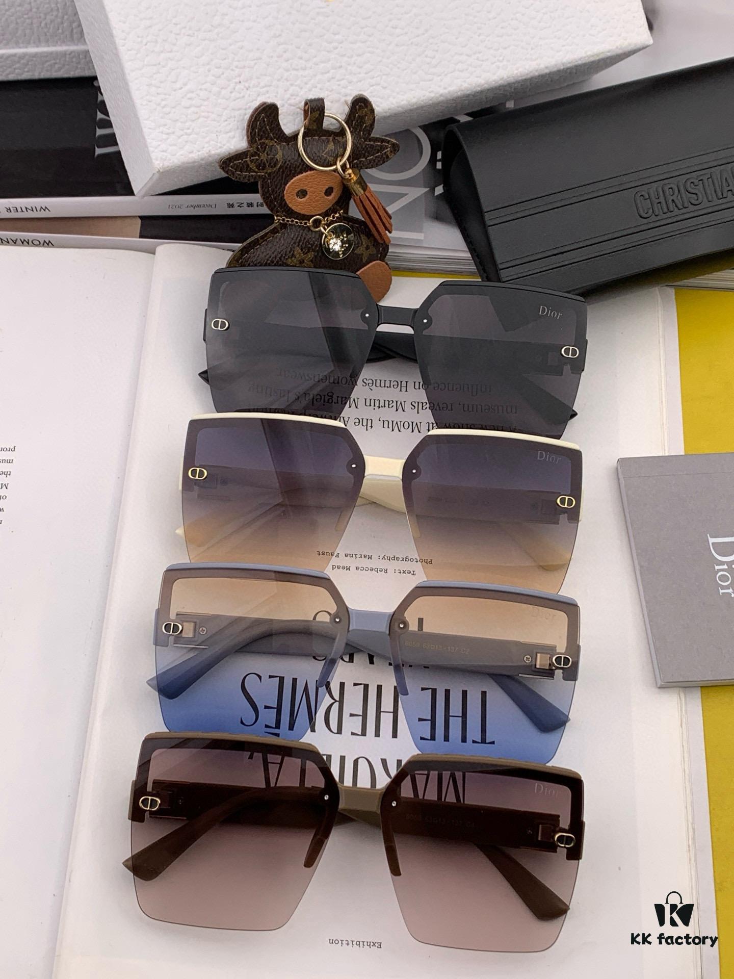 6931fe673a89a121ed54e84d 【DIOR】2025 Spring New Arrival Trendy Fashion Square Sunglasses High Quality Comfortable Fit Influencer Popular Style Model: D9805