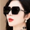 DIOR 2025 Spring New Arrival 🎈 Authentic Release, Internet-Famous Super Hit 💙 Classic Luxurious Global Trend [Strong][Cool][Kiss] Fashionable Square Sunglasses [Basketball] Exceptional Elegance 😄 Classic One-Piece Oversized Frame Sunglasses, Top-Tier Quality, Luxurious Logo, Genuine High Quality‼️ Model: CD5302 Sunglasses