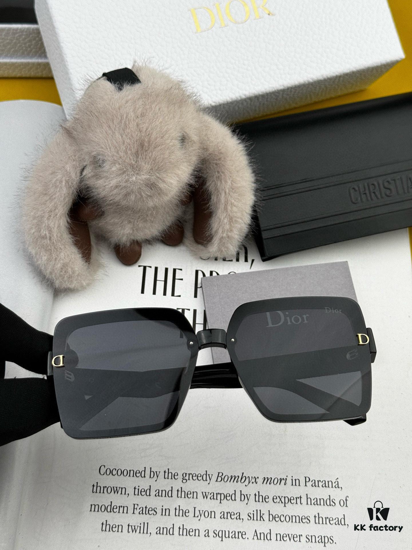 6931fe6f3a89a121ed54e8bd DIOR 2025 Spring New Arrival Trendy Fashion Square Polarized Sunglasses High-Quality Comfortable Wear Influencer Style Women's HD Thickened Polarized Sunglasses