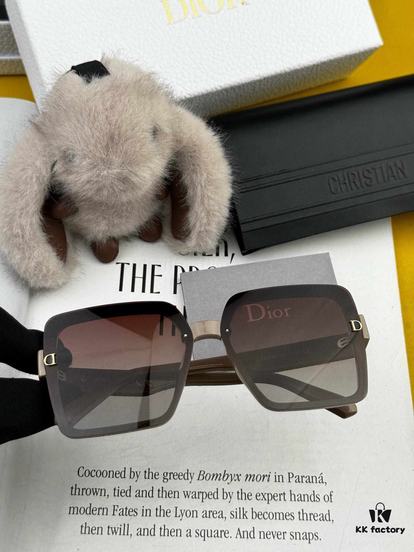 6931fe6f3a89a121ed54e8be DIOR 2025 Spring New Arrival Trendy Fashion Square Polarized Sunglasses High-Quality Comfortable Wear Influencer Style Women's HD Thickened Polarized Sunglasses