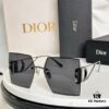 6931fe703a89a121ed54e8c9 Dior 30 Montaigne S7U SS2023 Sunglasses – Thickened 3.0 with Blue Inner Lens Coating, Frameless Luxury Design with 'CD' Logo on Dark Ruthenium Temples