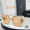 6931fe703a89a121ed54e8ca Dior 30 Montaigne S7U SS2023 Sunglasses – Thickened 3.0 with Blue Inner Lens Coating, Frameless Luxury Design with 'CD' Logo on Dark Ruthenium Temples