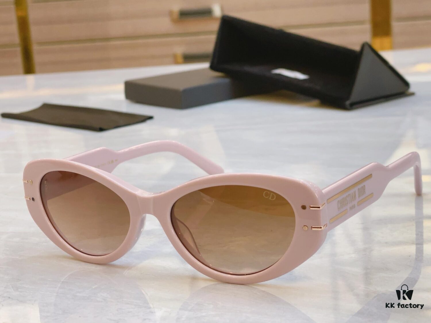 6931fe753a89a121ed54e906 Dior New Model Sunglasses, MODEL: Diorsignature B8U, SIZE: 55□19-145