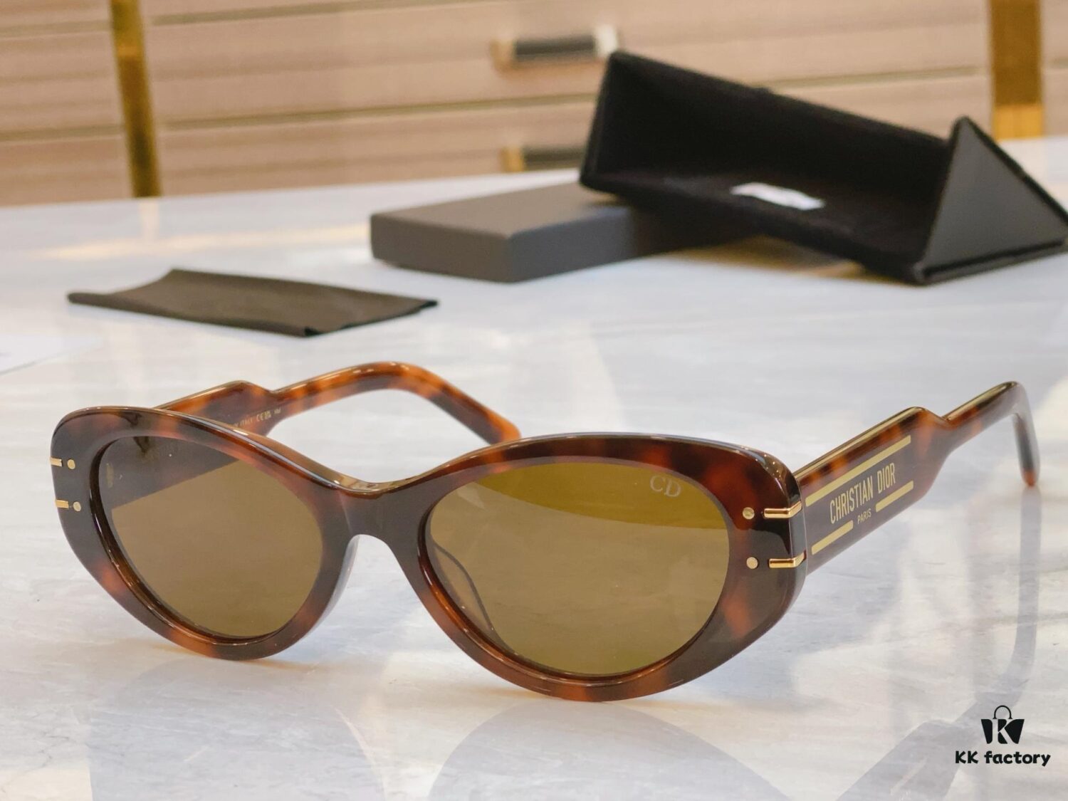 6931fe753a89a121ed54e907 Dior New Model Sunglasses, MODEL: Diorsignature B8U, SIZE: 55□19-145