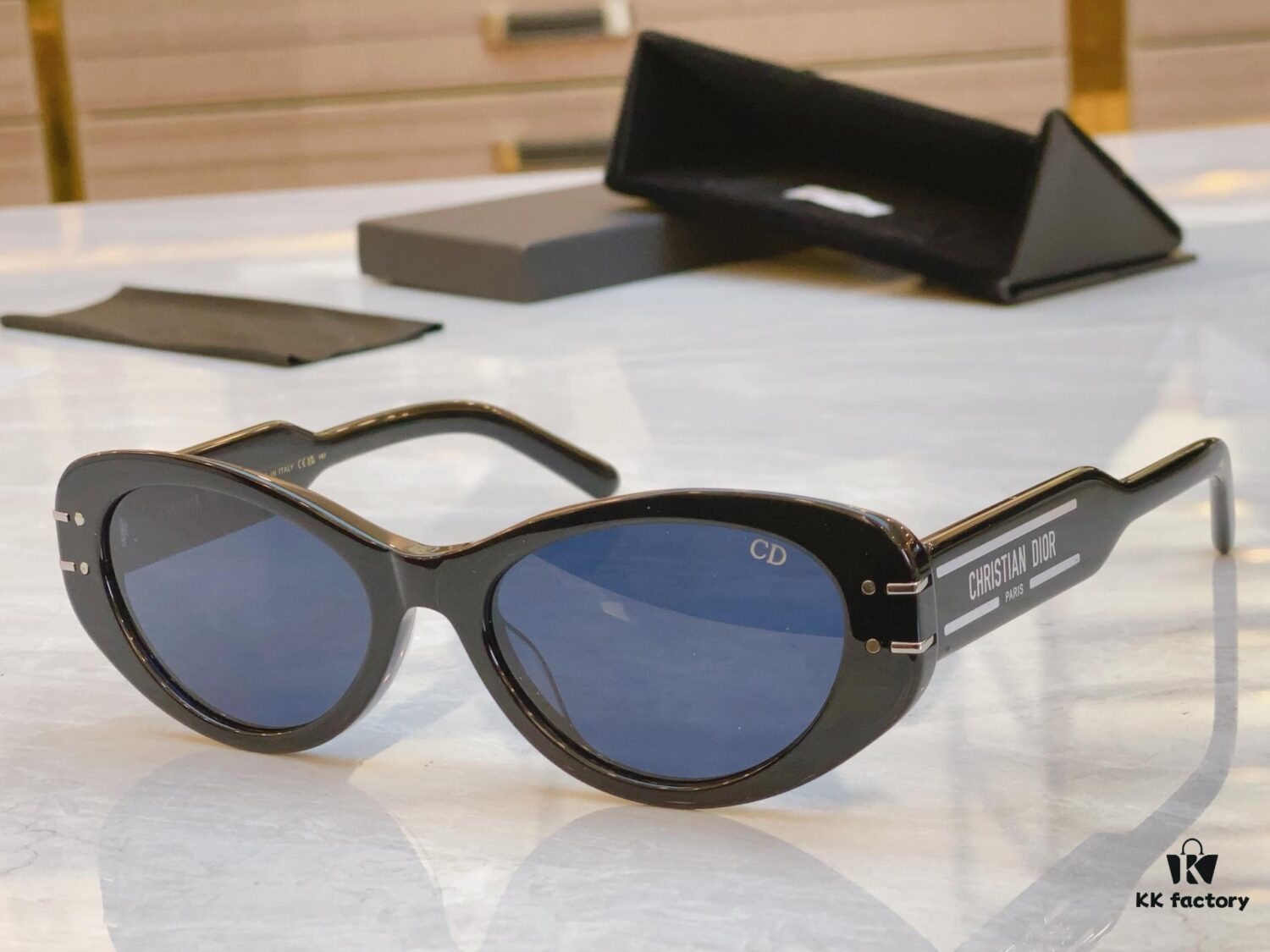 6931fe753a89a121ed54e908 Dior New Model Sunglasses, MODEL: Diorsignature B8U, SIZE: 55□19-145
