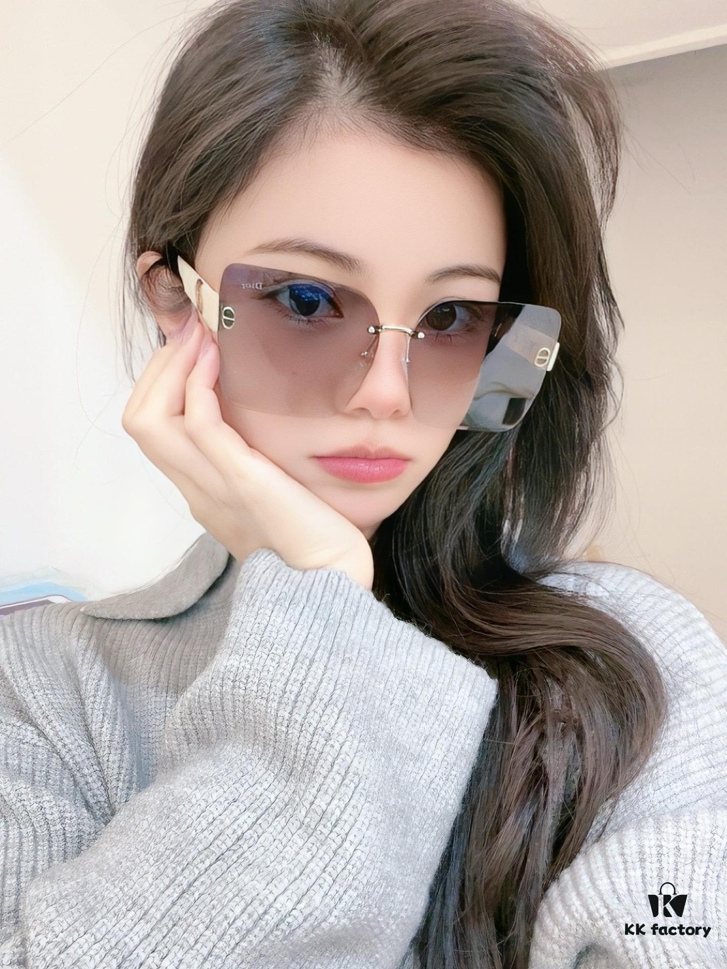 6931fe793a89a121ed54e939 【DIOR - Dior】2025 Spring New Arrival Trendy Popular Fashion Square Sunglasses High Quality Comfortable Fit Influencer Style Sunglasses Model: D3550