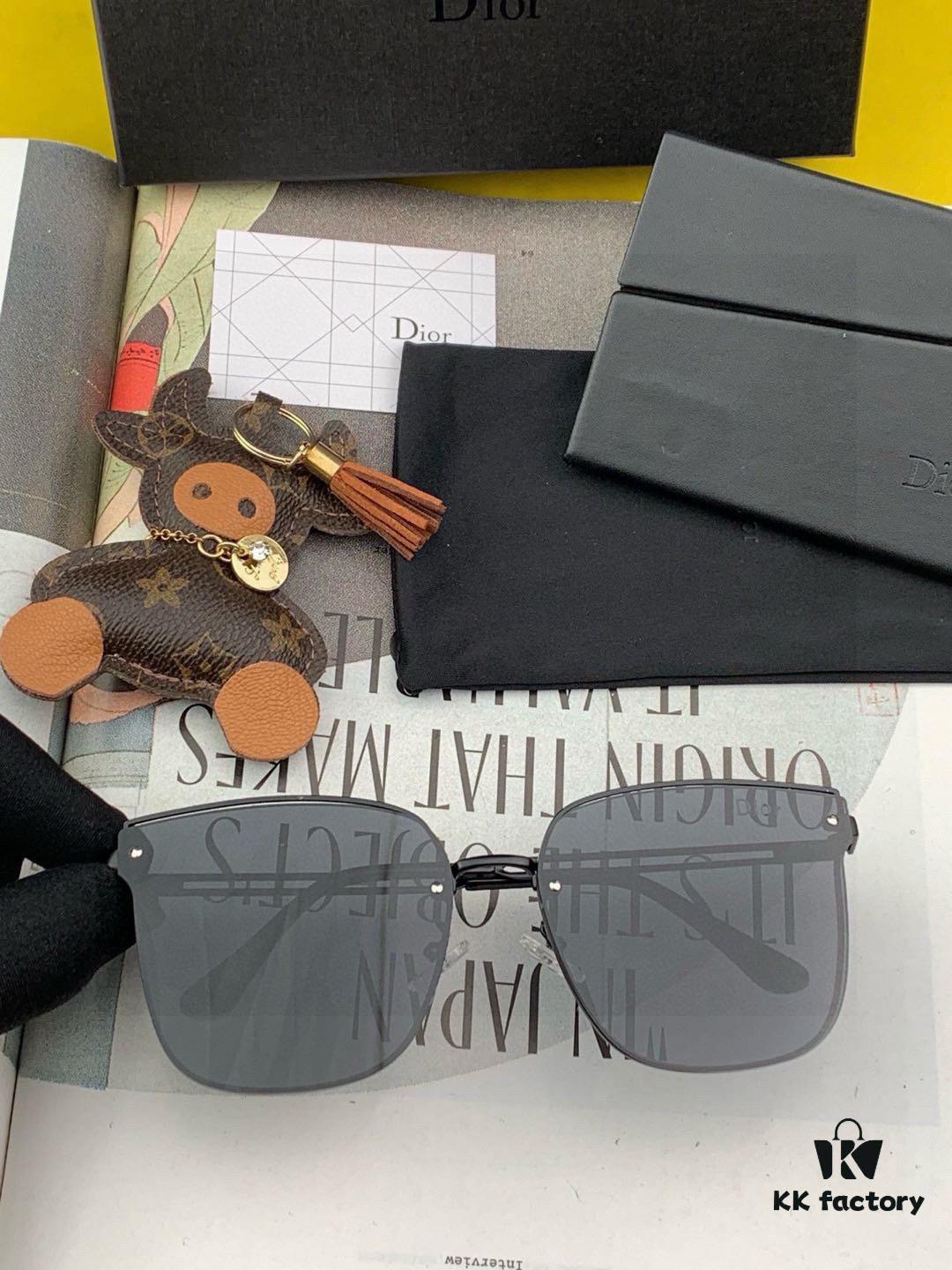 6931fe7a3a89a121ed54e944 【TR Polarized Series】DIOR Classic Square Frame Design, Universal Fit for All Face Shapes, Exudes Elegance with Coats or Dresses, Nylon Polarized Lenses for UV Protection, Model: CD1150 Sunglasses