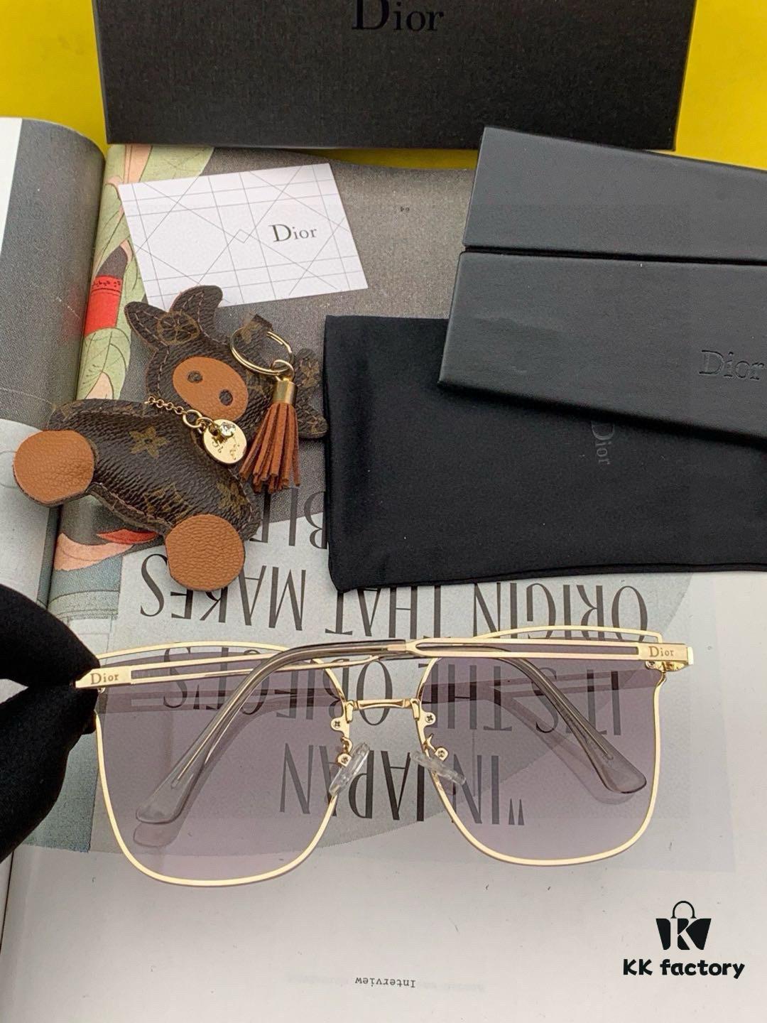 6931fe7a3a89a121ed54e947 【TR Polarized Series】DIOR Classic Square Frame Design, Universal Fit for All Face Shapes, Exudes Elegance with Coats or Dresses, Nylon Polarized Lenses for UV Protection, Model: CD1150 Sunglasses