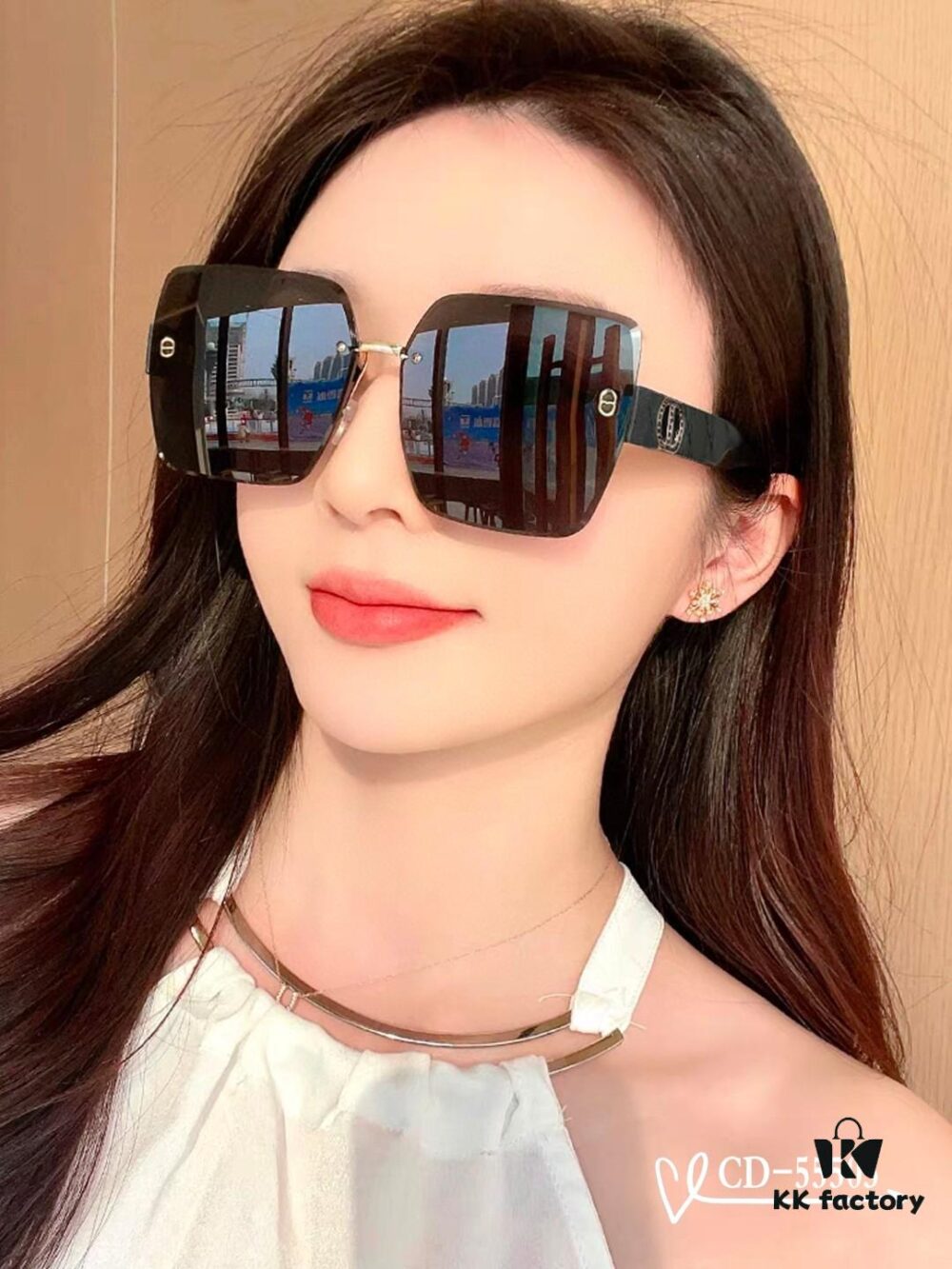6931fe7d3a89a121ed54e96d DIOR France TR90 Lightweight Sunglasses with Polarized Lenses, Model 55503