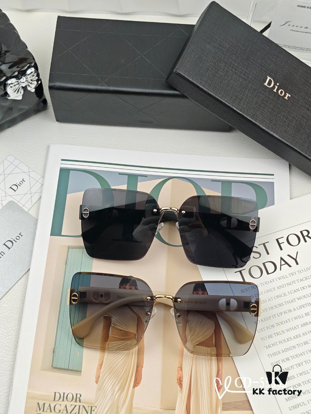 6931fe7d3a89a121ed54e96e DIOR France TR90 Lightweight Sunglasses with Polarized Lenses, Model 55503