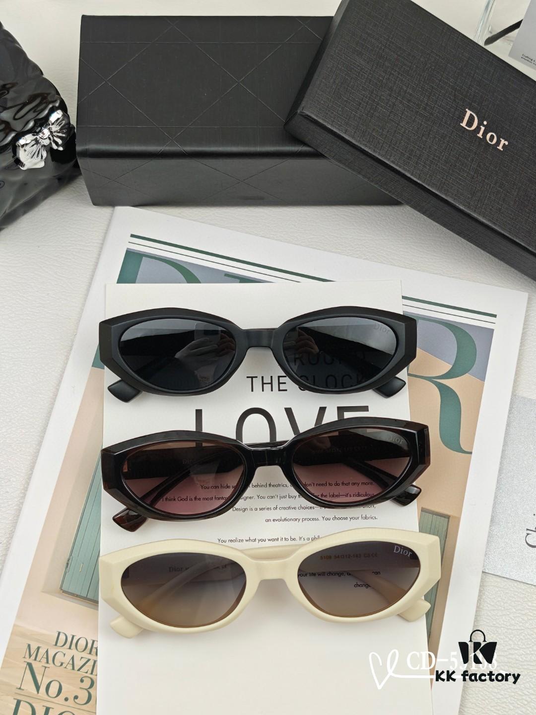 6931fe7e3a89a121ed54e980 DIOR France TR90 Lightweight Sunglasses with Polarized Lenses, Model 55108