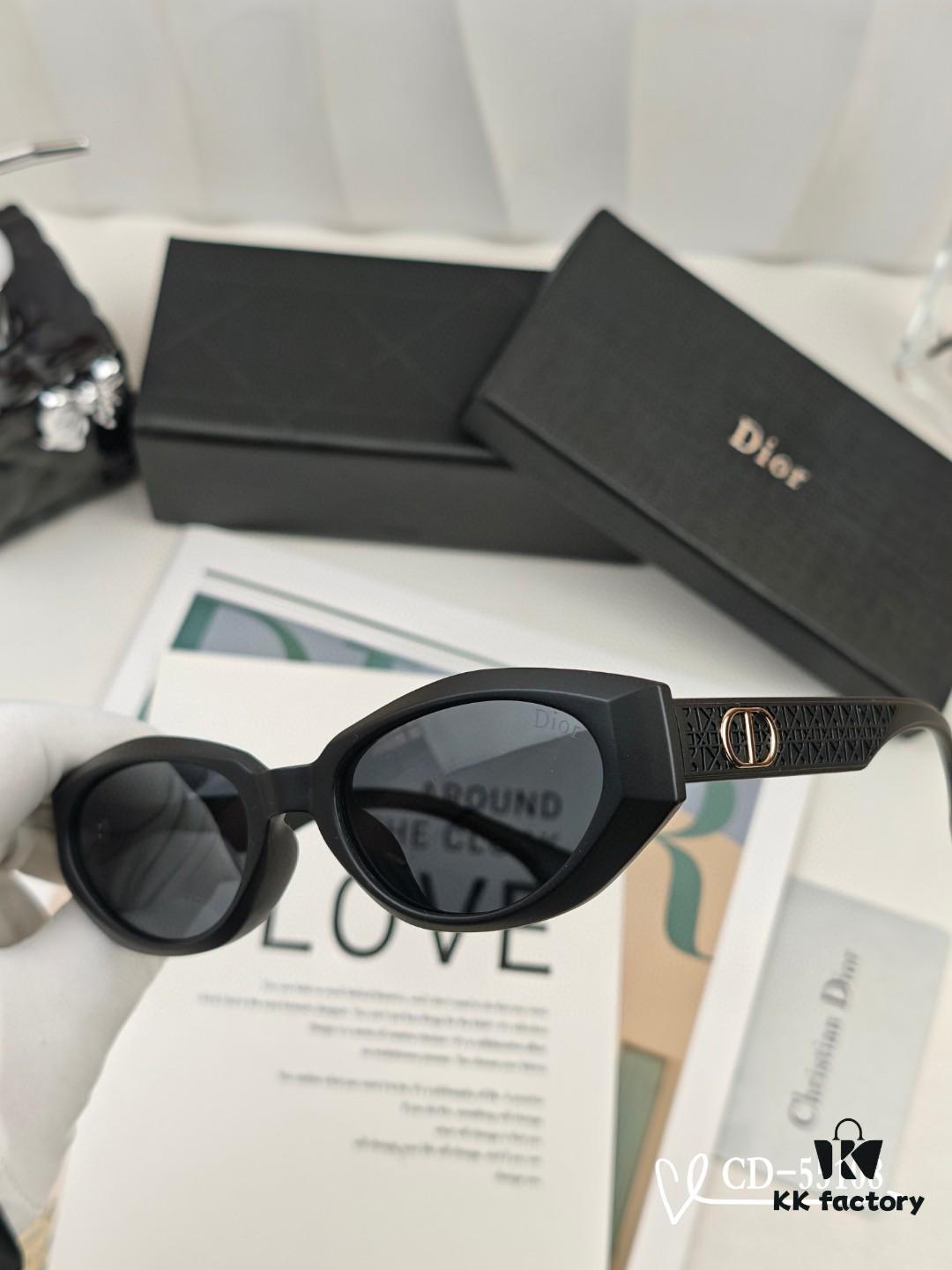 6931fe7e3a89a121ed54e982 DIOR France TR90 Lightweight Sunglasses with Polarized Lenses, Model 55108