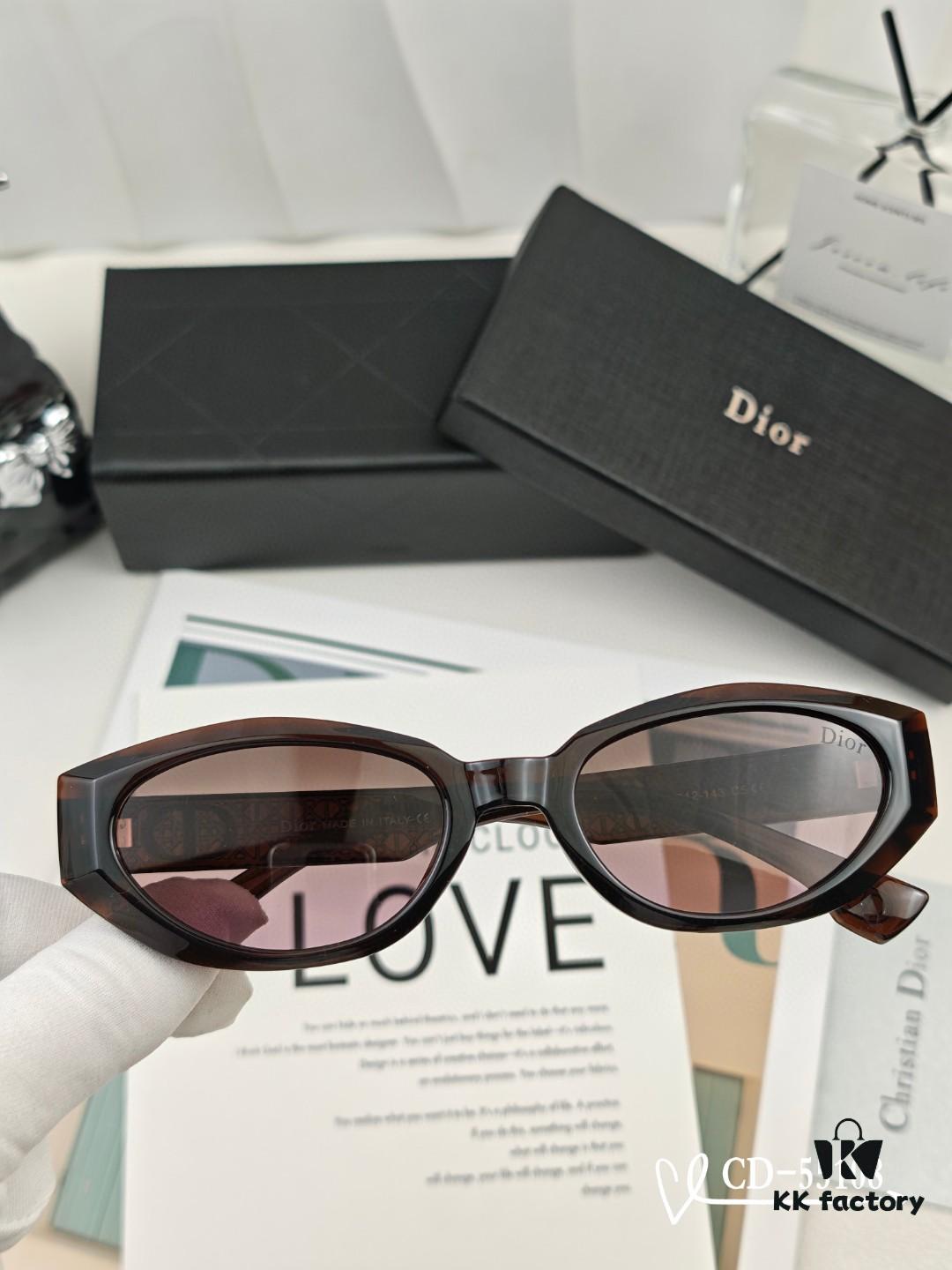 6931fe7f3a89a121ed54e986 DIOR France TR90 Lightweight Sunglasses with Polarized Lenses, Model 55108