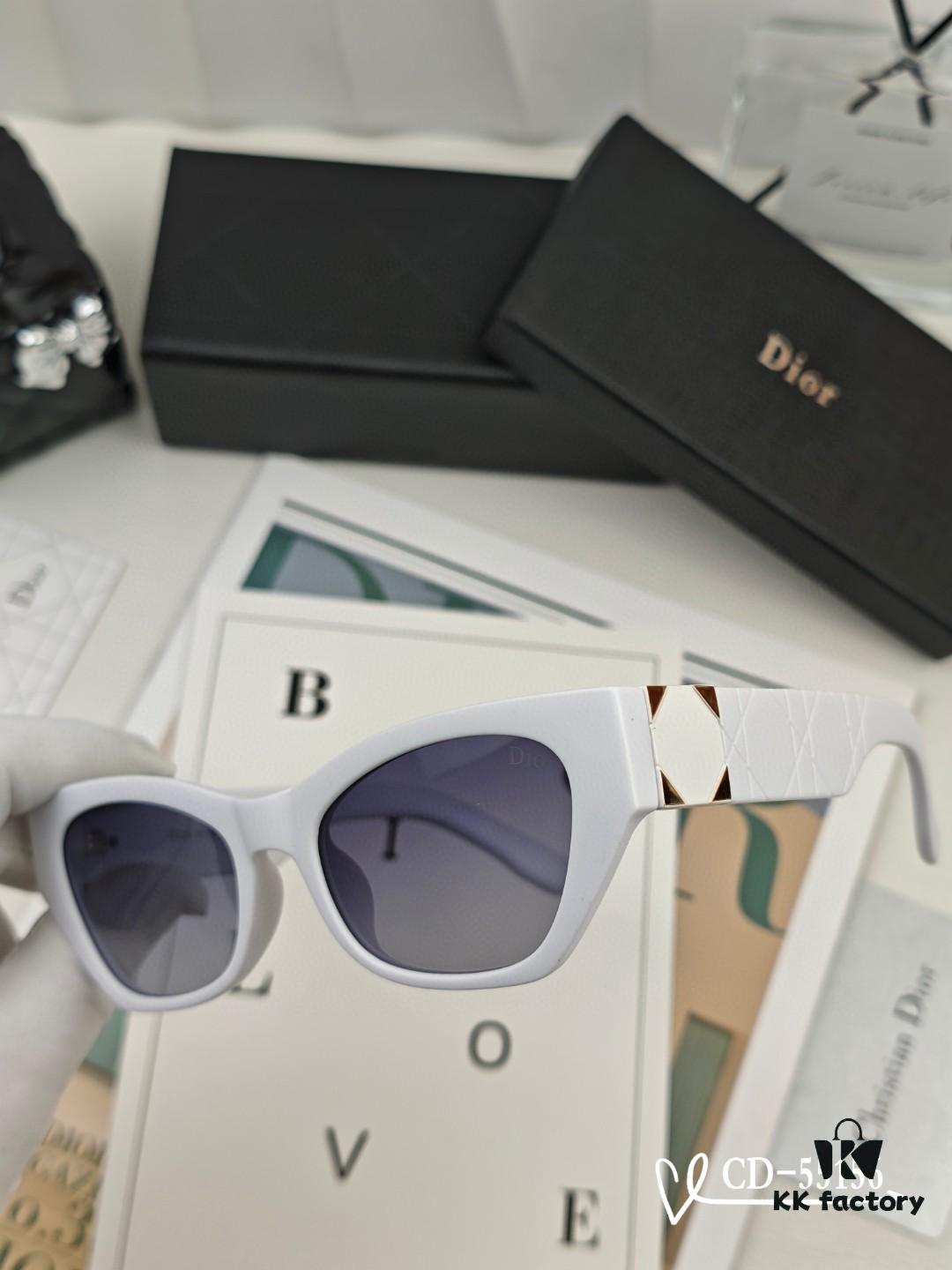 6931fe7f3a89a121ed54e98c DIOR France TR90 Lightweight Sunglasses with Polarized Lenses, Model 55156