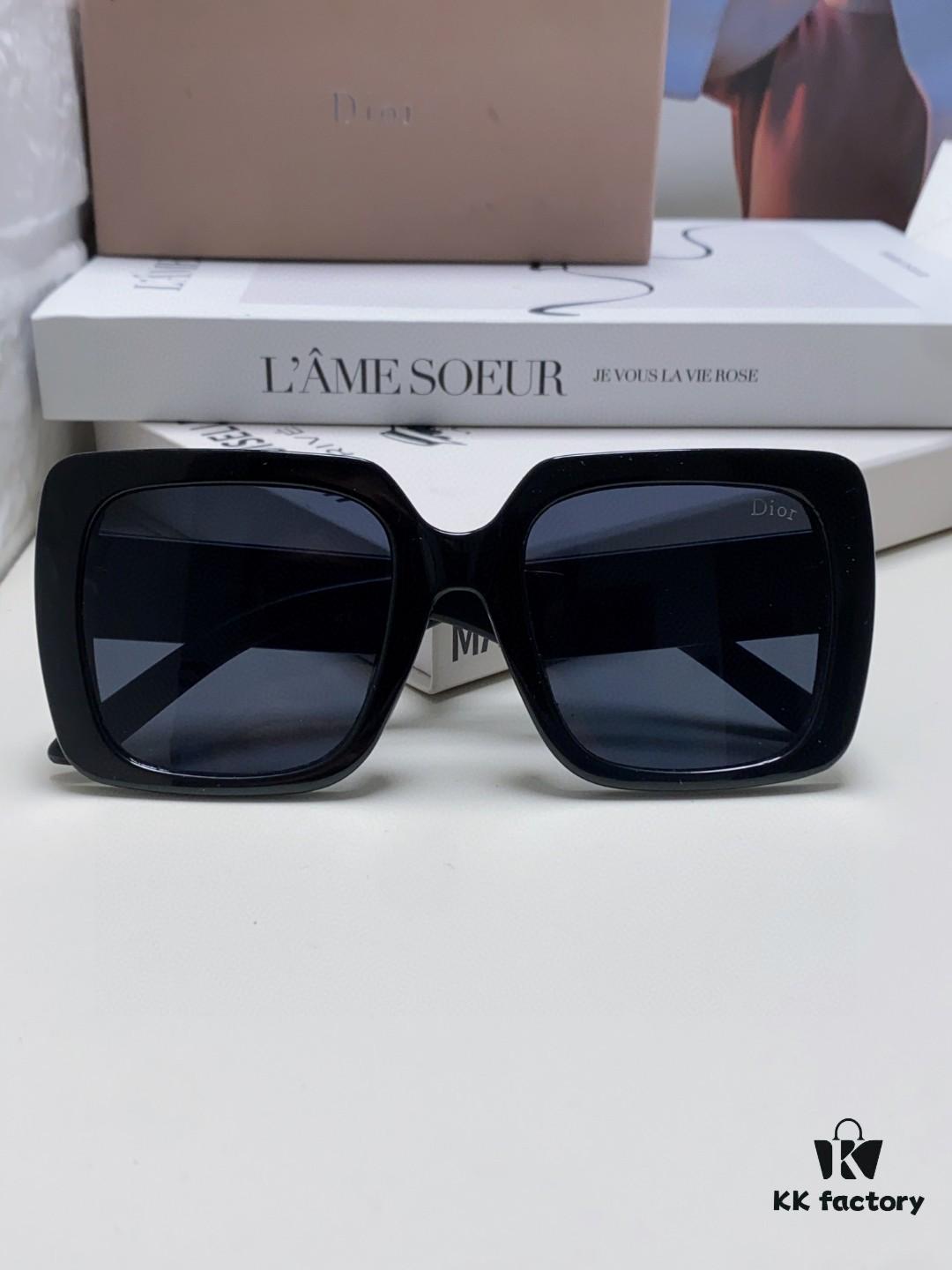 6931fe843a89a121ed54e9cf Dior 2025 New Arrival Classic D-Brand Oversized Sunglasses, Stylish and Face-Framing, UV Protection, Influencer Favorite Women's Trending Sun Glasses