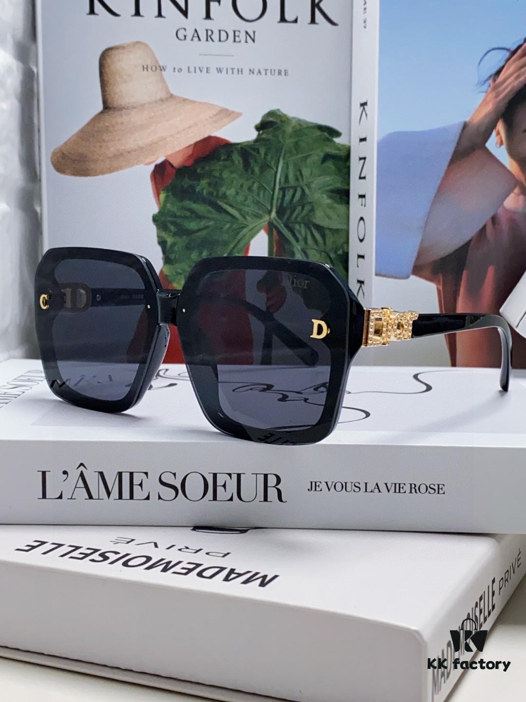 6931fe863a89a121ed54e9e8 DIOR Large Square Frame 2025 New Arrival Asymmetric D Letter Design Fully Paved with Micro Diamonds 💎 Classic Timeless Square Shape with Asymmetric Accent on Left Side Trendy Best-Selling Eyeglasses Sunglasses
