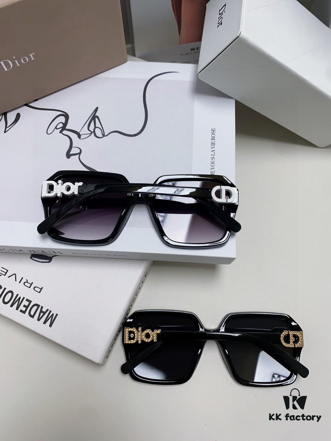 6931fe873a89a121ed54e9f0 DIOR Large Square Frame 2025 New Arrival Asymmetric D Letter Design Fully Paved with Micro Diamonds 💎 Classic Timeless Square Shape with Asymmetric Accent on Left Side Trendy Best-Selling Eyeglasses Sunglasses