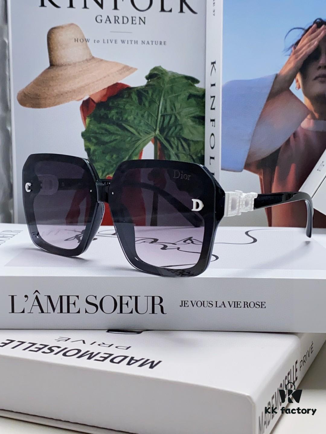 6931fe873a89a121ed54e9f2 DIOR Dior Large Frame 2025 New Arrival Asymmetric D Letter Design Fully Paved with Micro Diamonds 💎 Classic Timeless Square Shape with Asymmetric Accent on the Left Fashion Best-Selling Eyeglasses Sunglasses